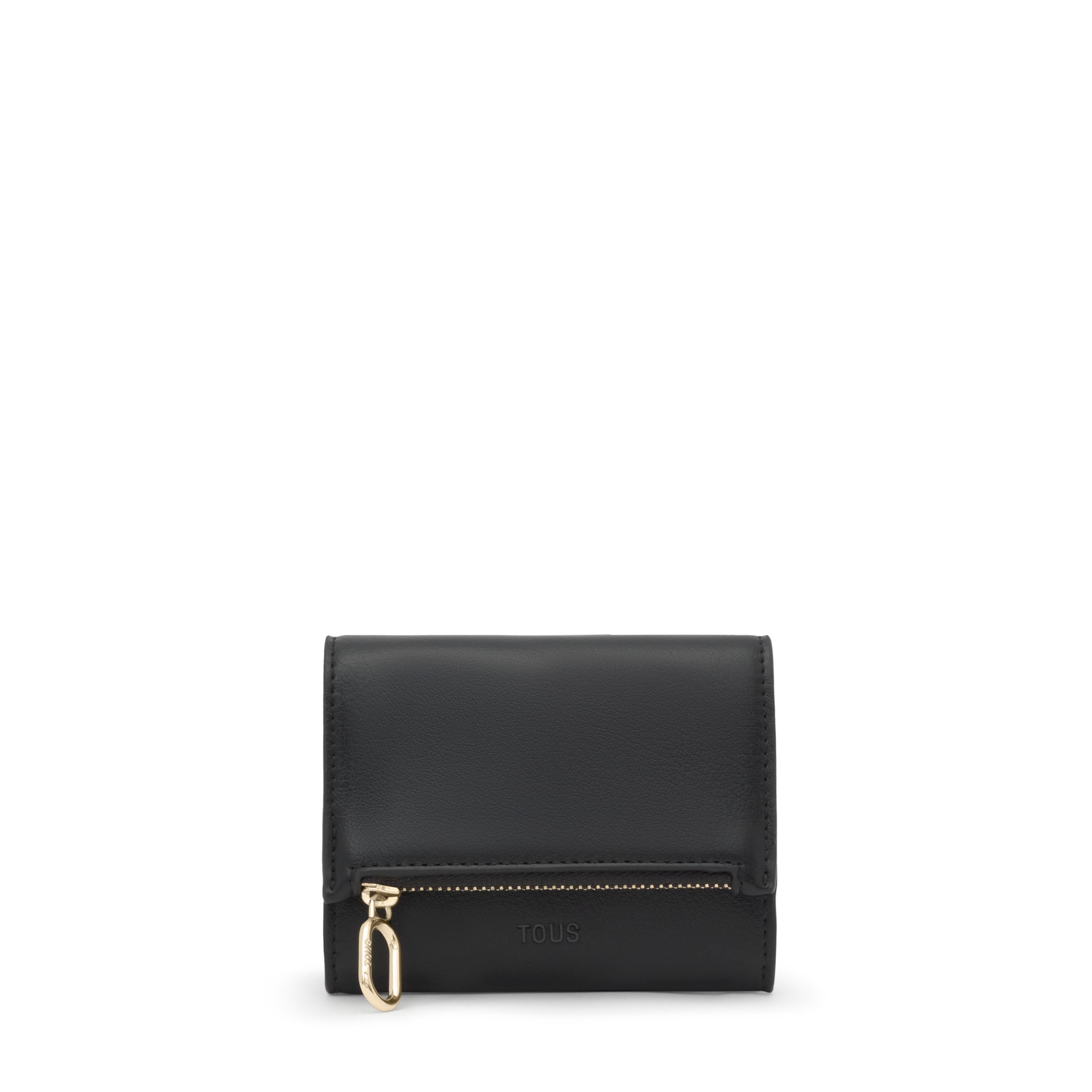 Small black Wallet TOUS City