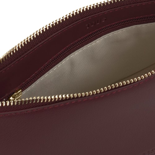 Burgundy Shoulder bag TOUS City