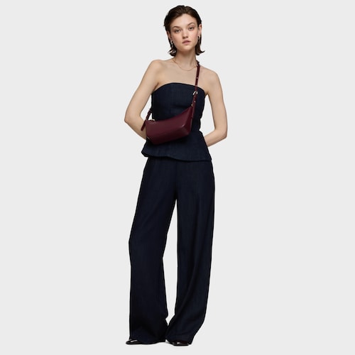 Burgundy Shoulder bag TOUS City