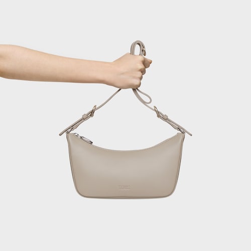 Taupe-colored Shoulder bag TOUS City