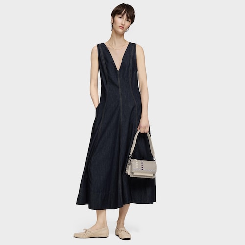 Bandolera pequeña beige Audree Pasadas