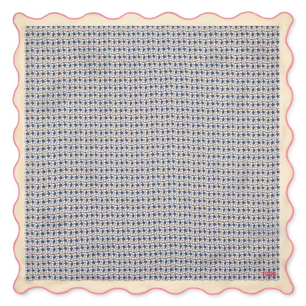 B&eacute;žov&yacute; čtvercov&yacute; &Scaron;&aacute;tek Mini Daisy