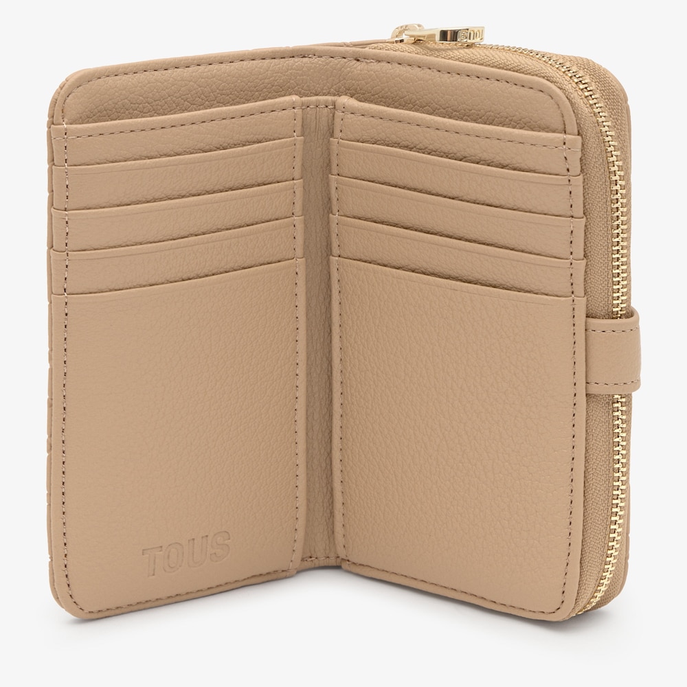 Billetera mediana arena Bridge Puffy Bear