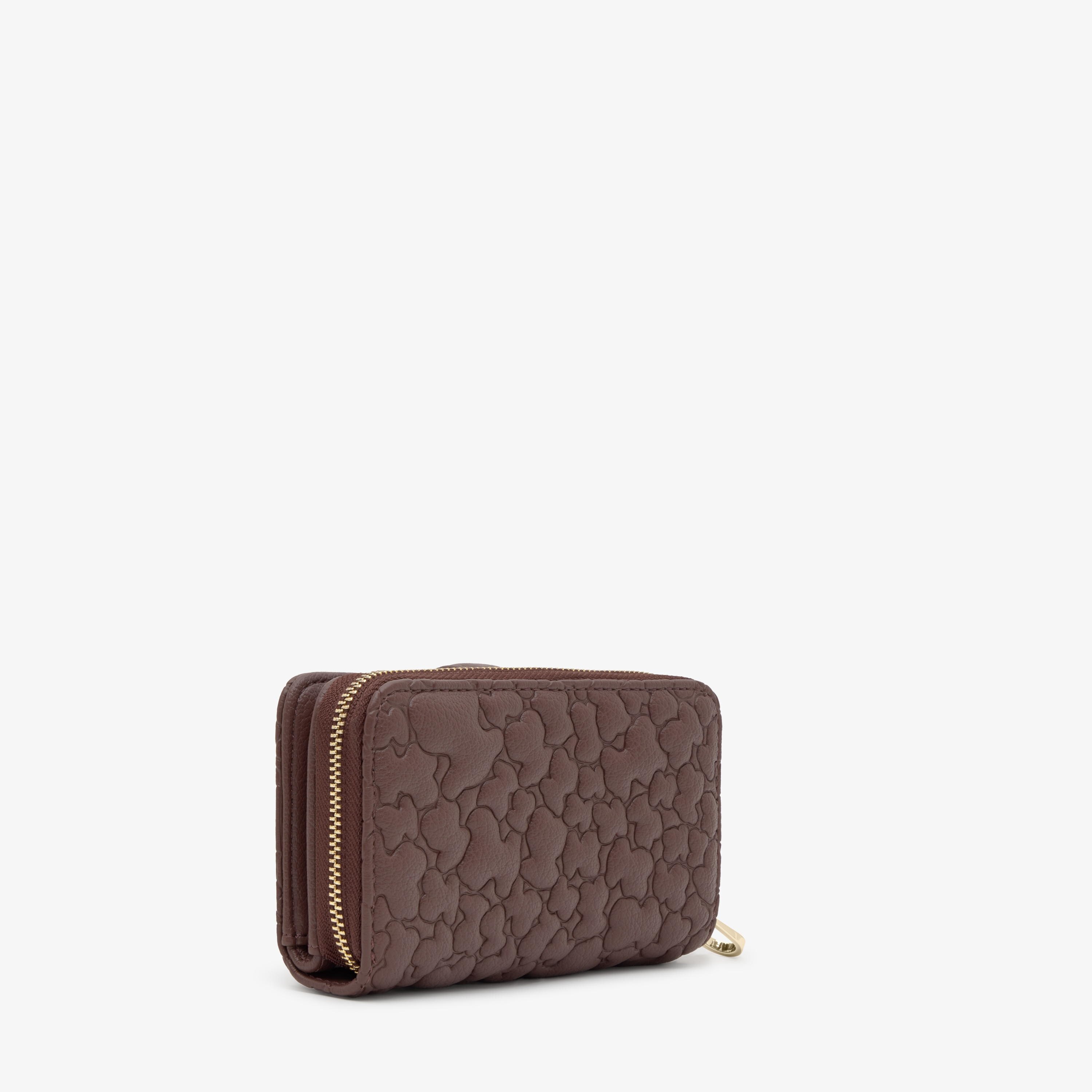Medium brown Wallet TOUS Bridge Puffy Bear