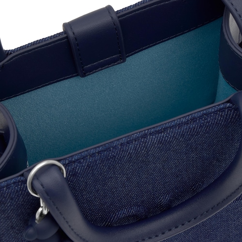 Niebieska dżinsowa Torebka Mini cube TOUS Brenda