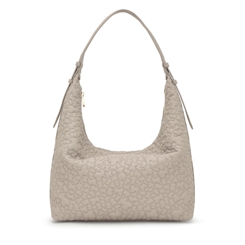 Bolso de hombro grande topo TOUS Puffy bear