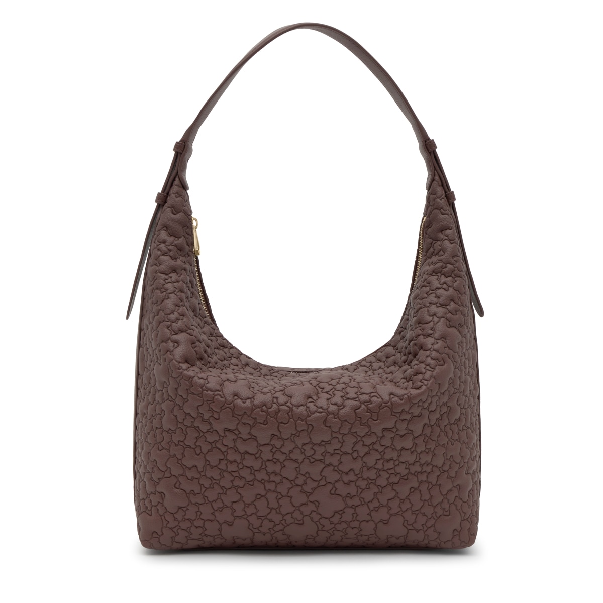 Tous - Bolso De Hombro Grande Marrón Tous Puffy Bear - Marrón