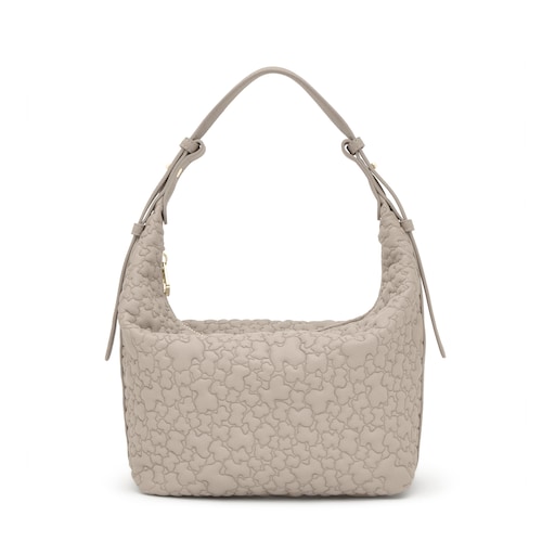 Bolso de hombro mediano topo TOUS Puffy bear
