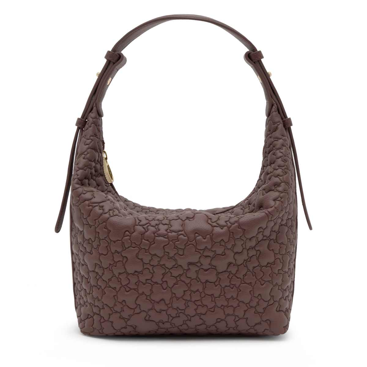 Tous - Bolso De Hombro Mediano Marrón Tous Puffy Bear - Marrón