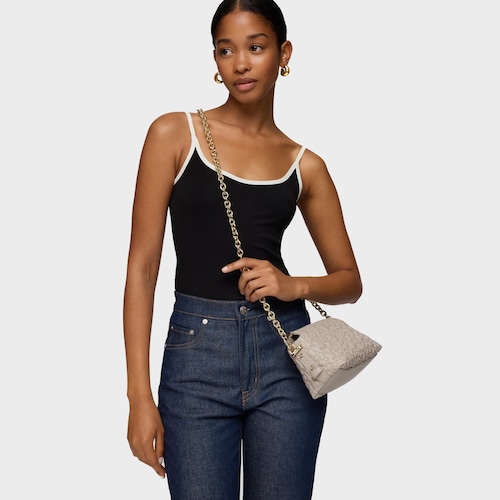 Sivá Minikabelka TOUS Puffy Bear