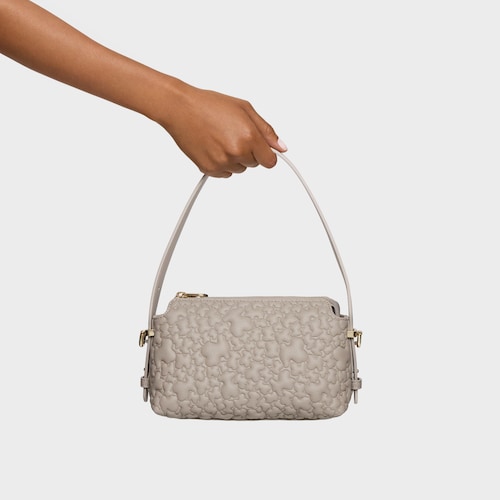 Sivá Minikabelka TOUS Puffy Bear