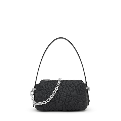 Mini bolso negro TOUS Puffy Bear