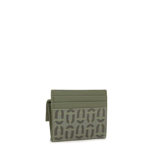 Monedero tarjetero caqui TOUS Double Way Manifesto