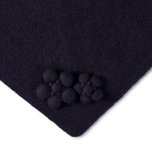 Pañuelo triangular azul marino TOUS Daisy