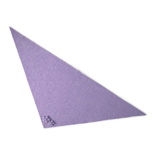 Pañuelo triangular malva TOUS Daisy