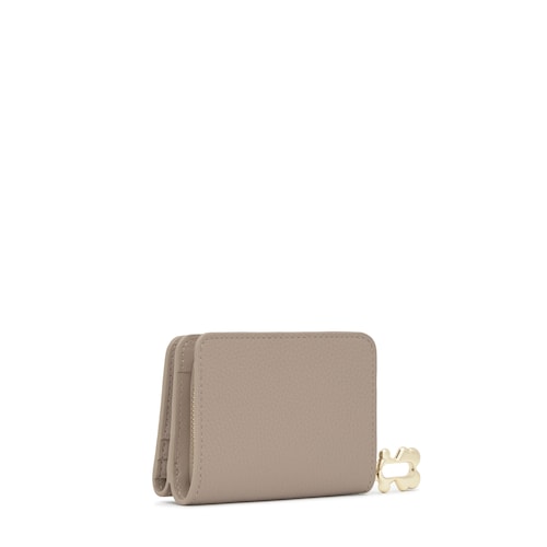 Billetera en color topo TOUS Fold