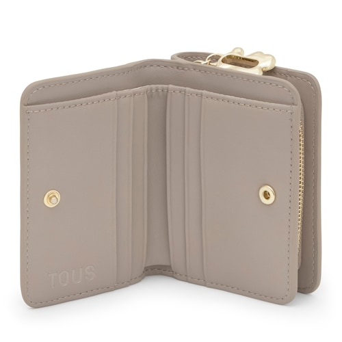 Billetera en color topo TOUS Fold