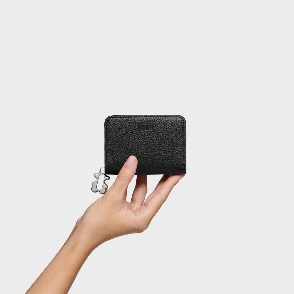 Czarny Portfel TOUS Fold