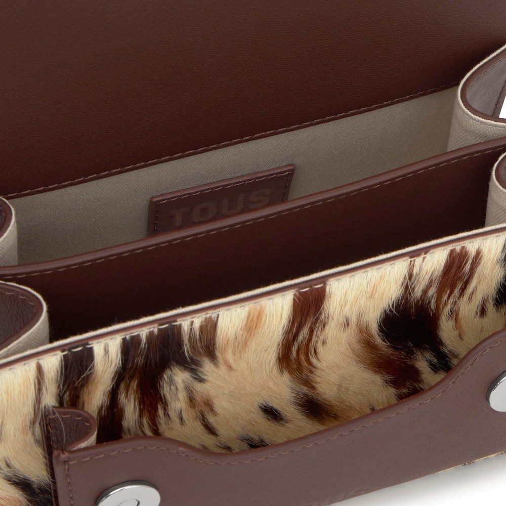 Small brown Crossbody bag Audree Wild