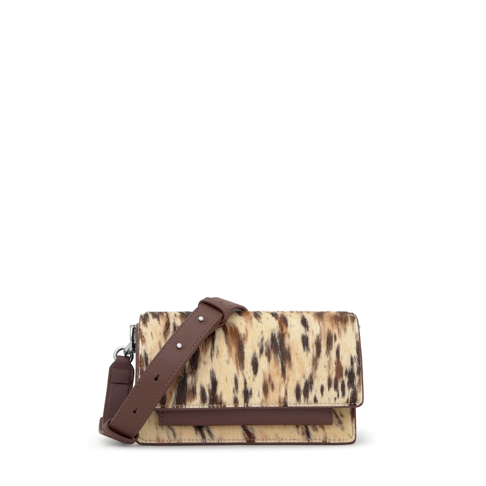 Small brown Crossbody bag Audree Wild