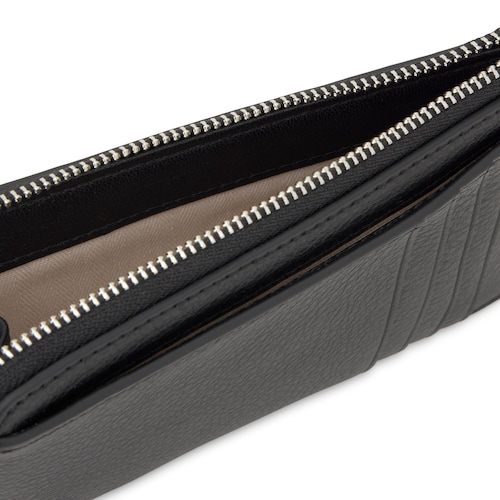 Monedero tarjetero negro TOUS Hold