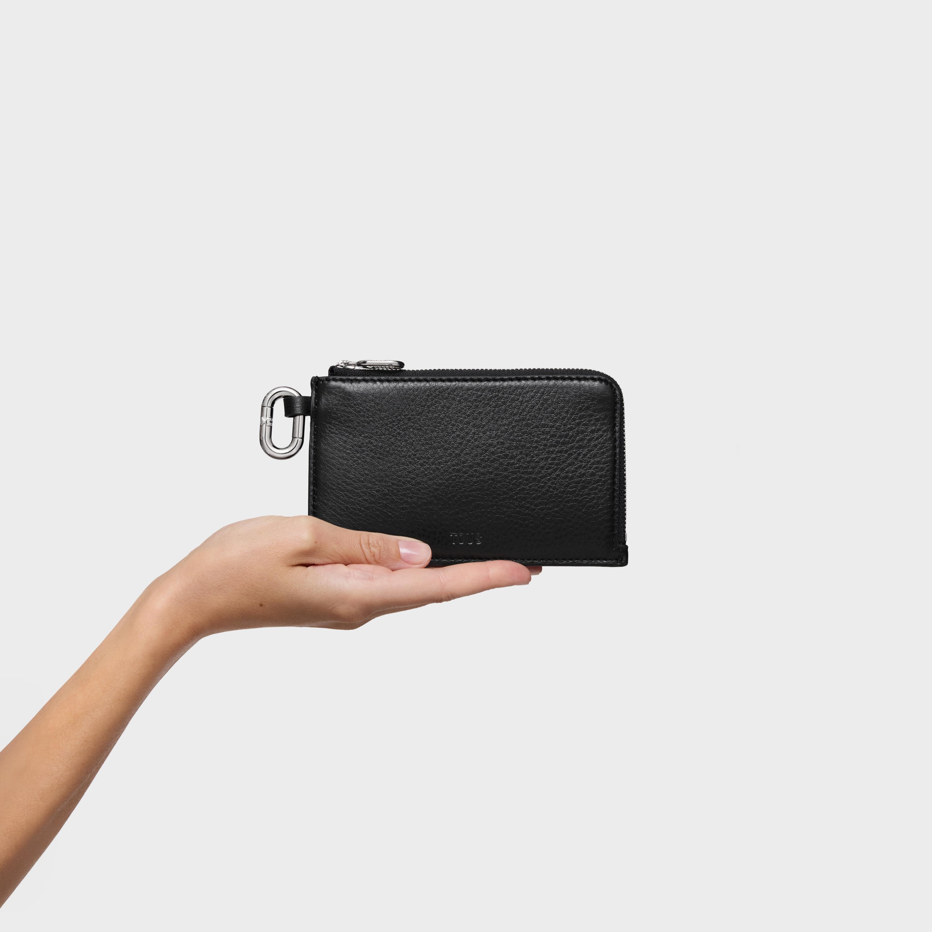 Black Change purse-cardholder TOUS Hold | TOUS