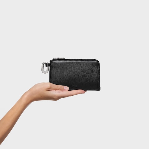 Monedero tarjetero negro TOUS Hold