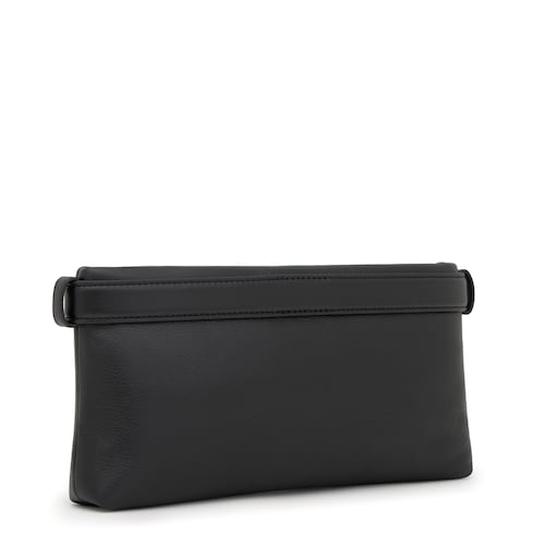 Clutch negro de piel TOUS Hold