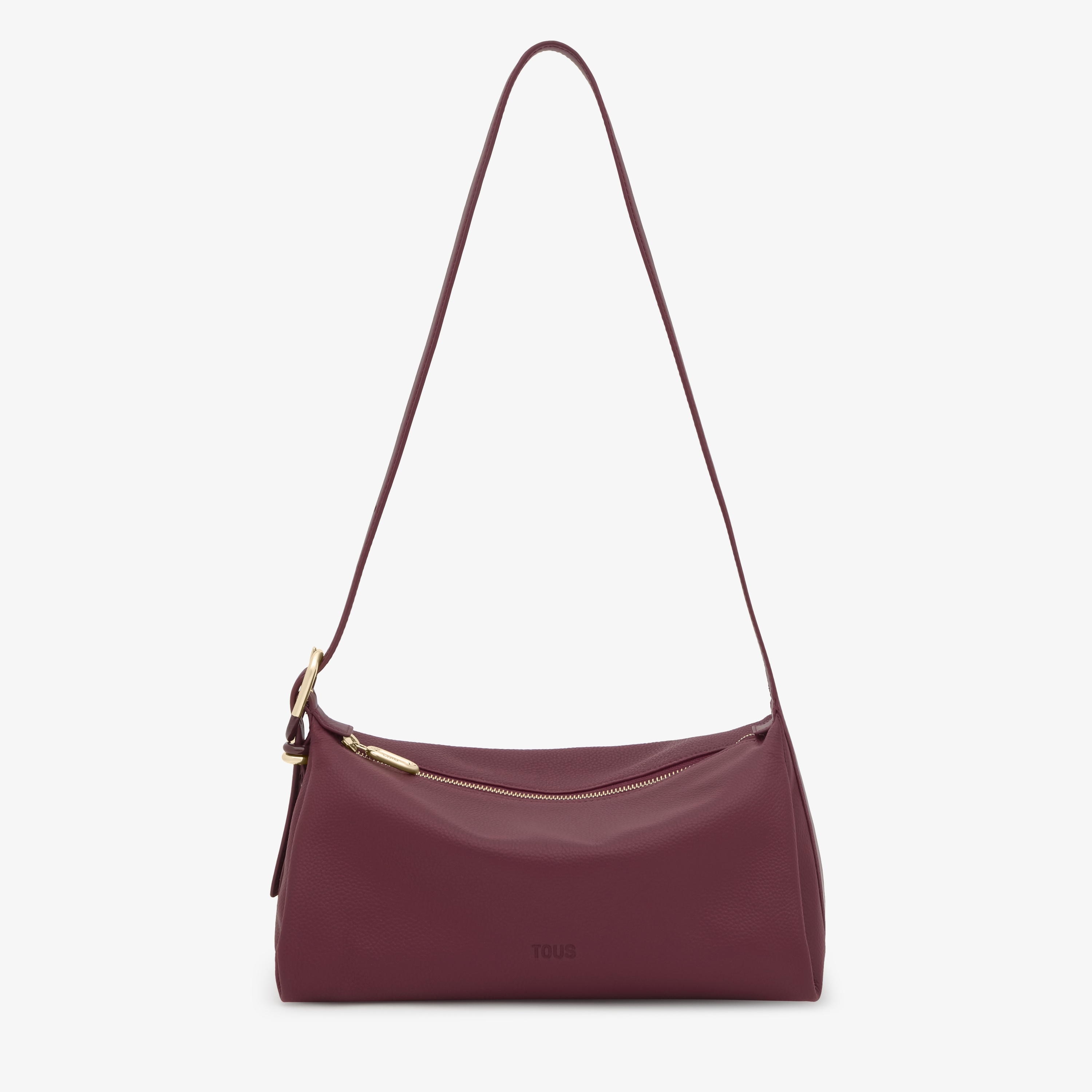Burgundy Crossbody bag TOUS Fold