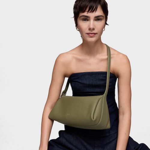 Bandolera verde oliva TOUS Fold