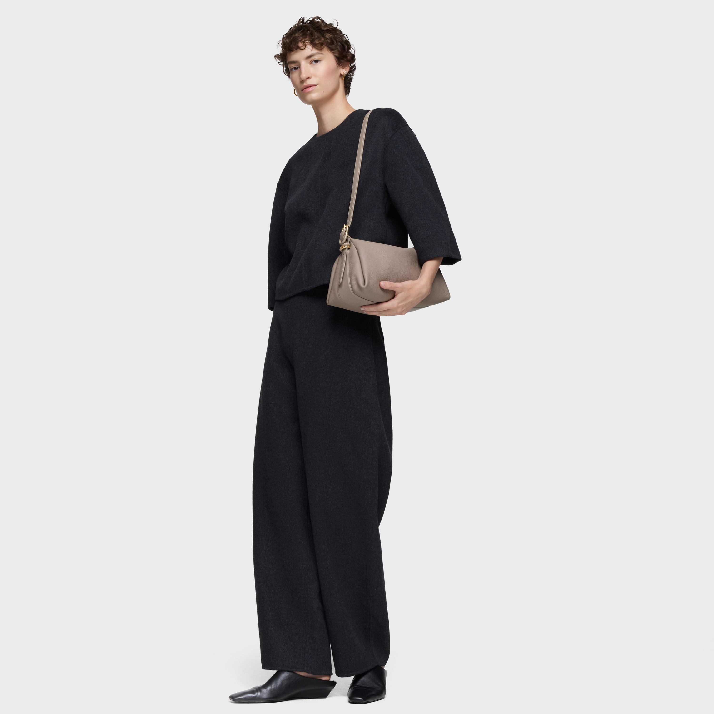 Taupe Crossbody bag TOUS Fold | TOUS