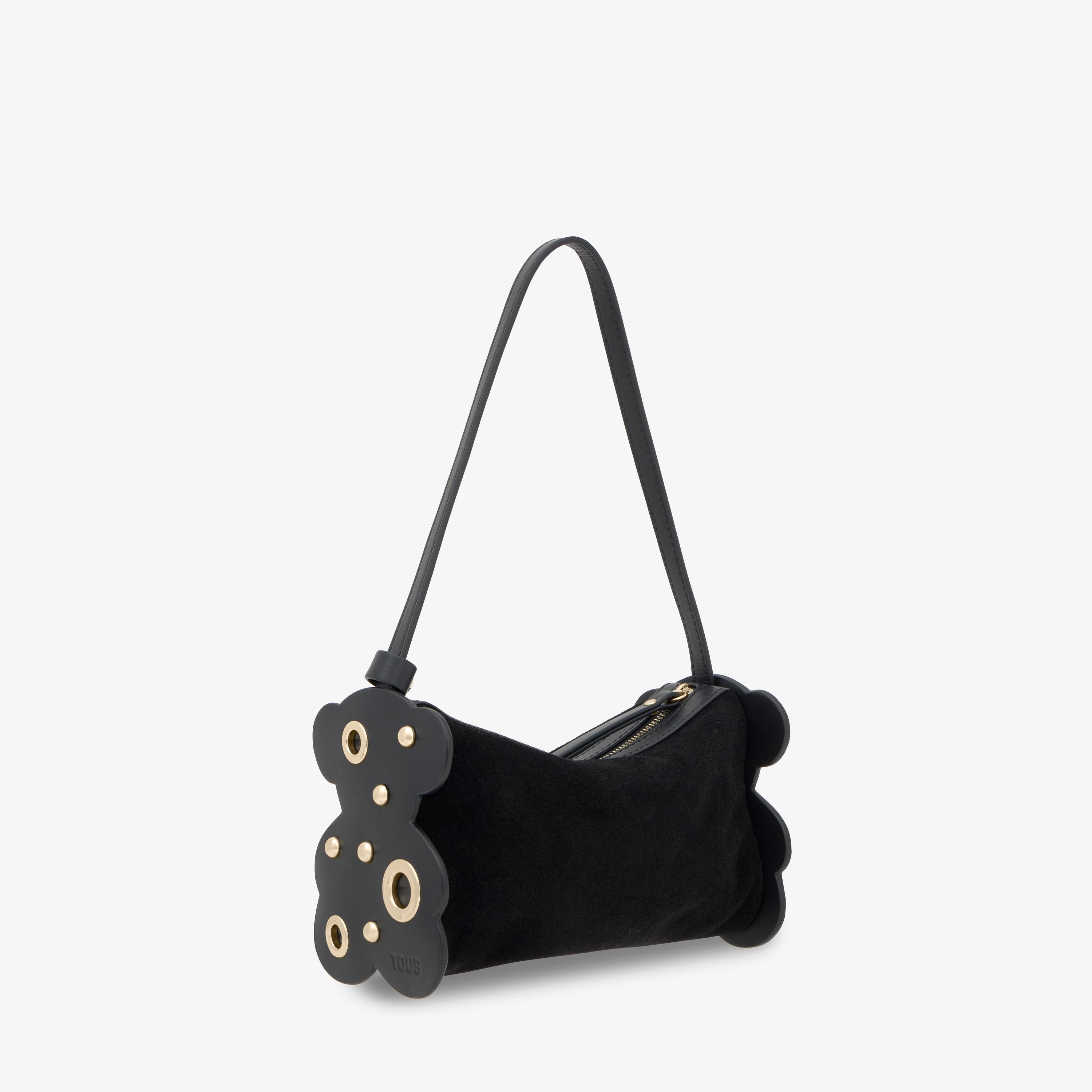 Black and gold-colored Shoulder bag TOUS Salsi | TOUS