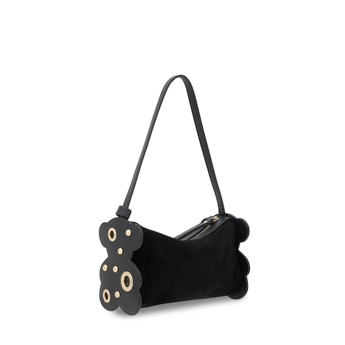 Black and gold-colored Shoulder bag TOUS Salsi