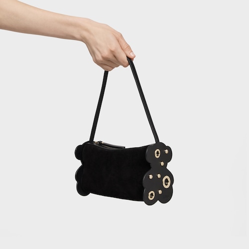 Black and gold-colored Shoulder bag TOUS Salsi