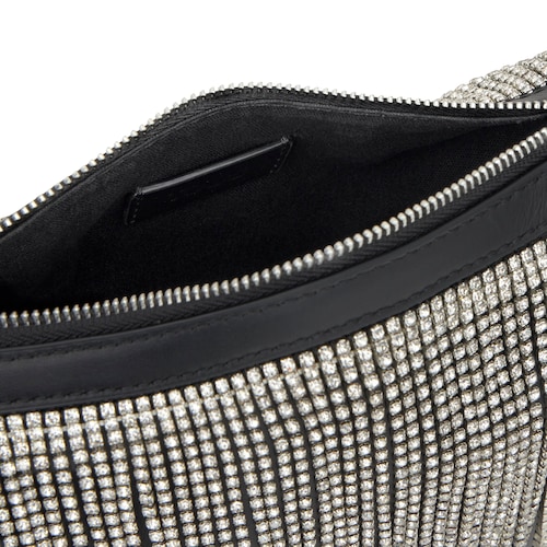 Bolso de hombro negro y blanco TOUS Salsi