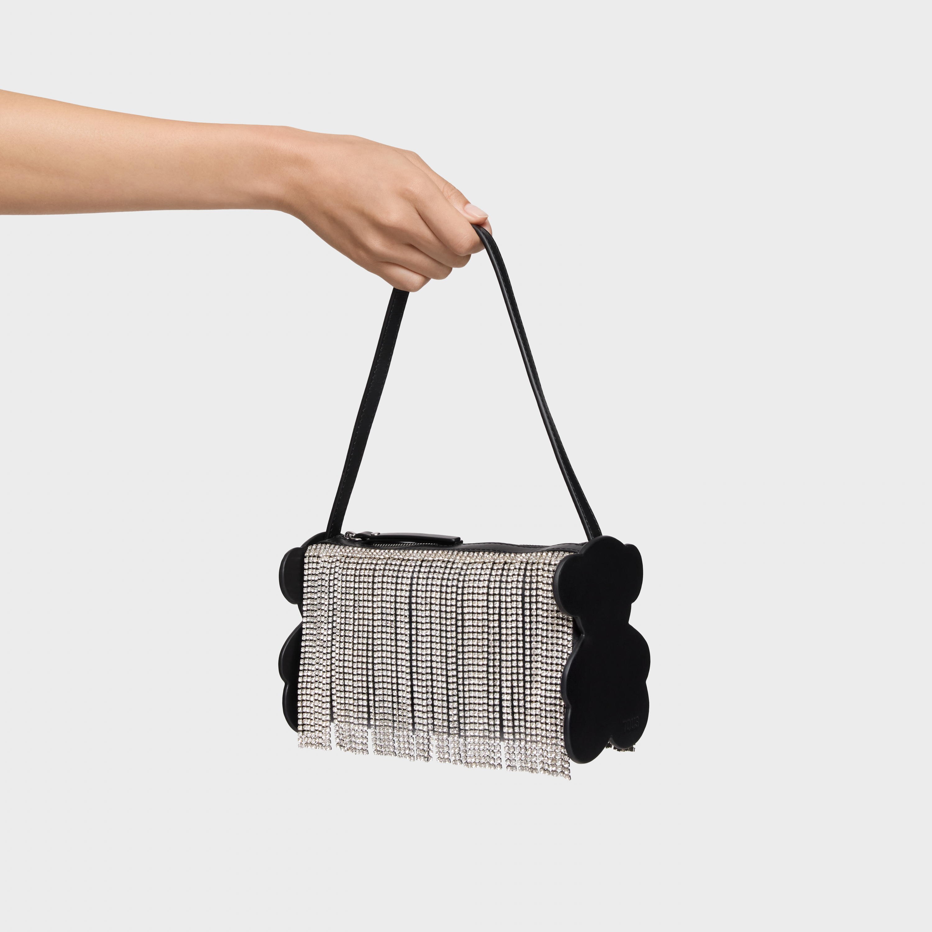 Black and white Shoulder bag TOUS Salsi