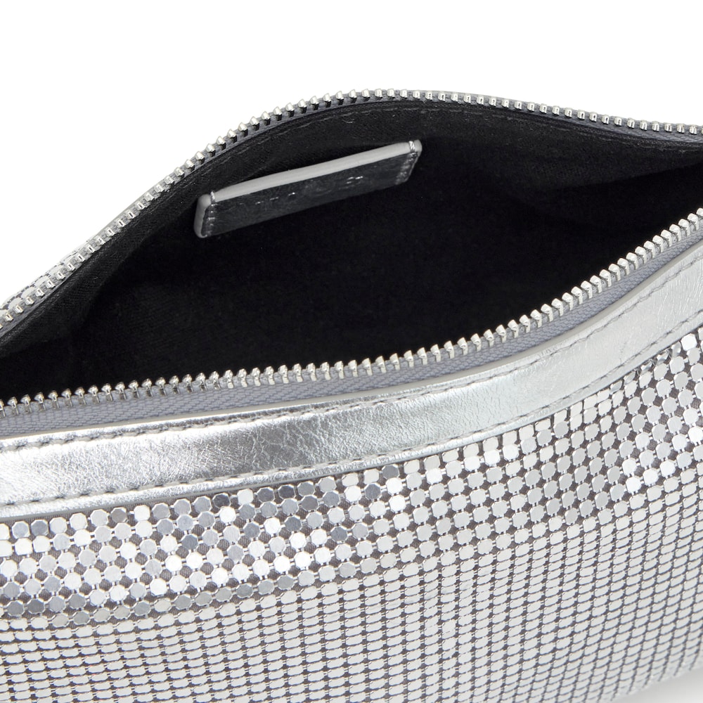 Schultertasche TOUS Salsi in der Farbe Silber