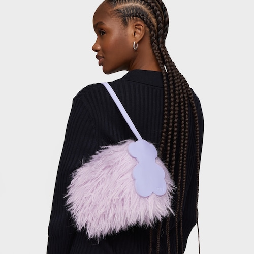 Mauve Shoulder bag TOUS Salsi