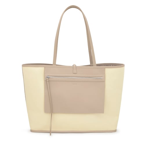 Capazo grande reversible arena TOUS Double Way Manifesto