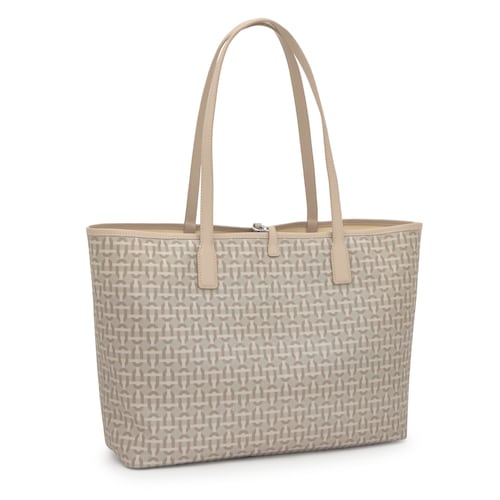 Capazo grande reversible arena TOUS Double Way Manifesto