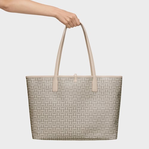 Capazo grande reversible arena TOUS Double Way Manifesto