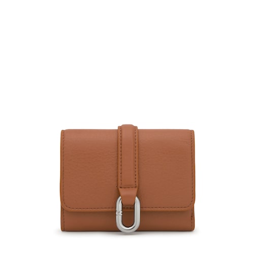 Camel-colored Card wallet TOUS Hold
