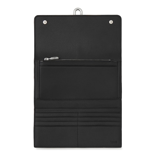 Billetera grande negra TOUS Hold