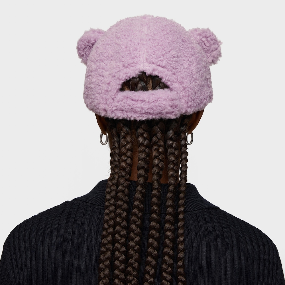 Gorra malva oscuro TOUS Bear ears
