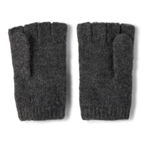 Guantes gris oscuro TOUS Daisy