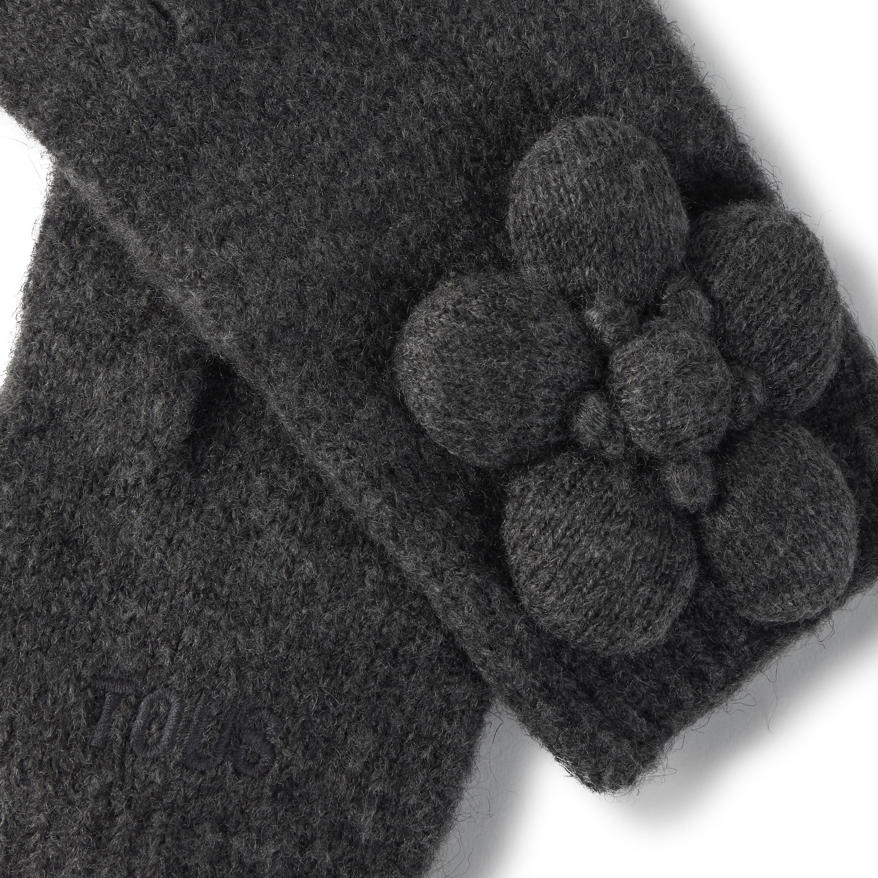 Dark gray Gloves TOUS Daisy