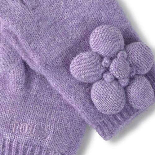Guantes malva TOUS Daisy
