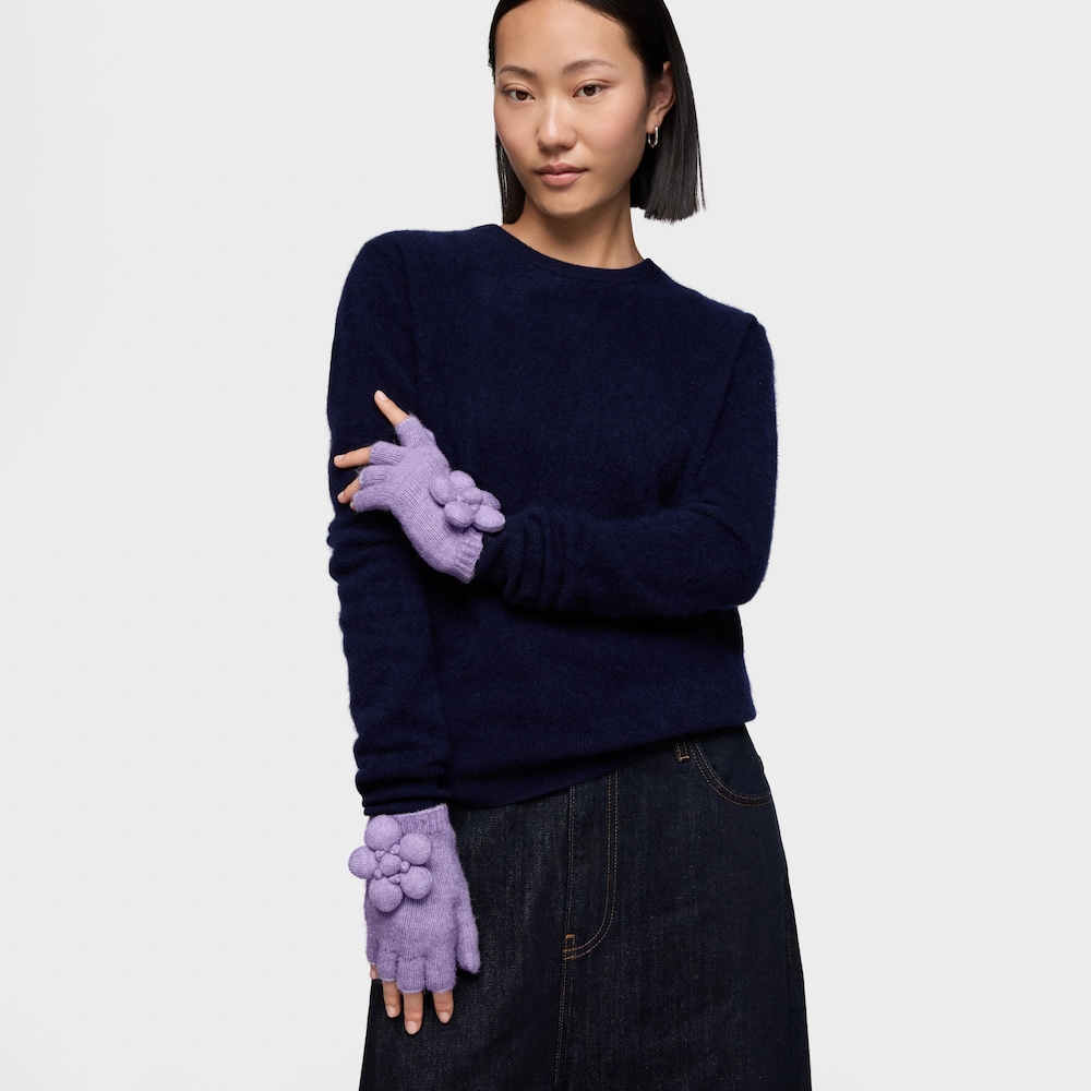 Fialov&eacute; Rukavice TOUS Daisy