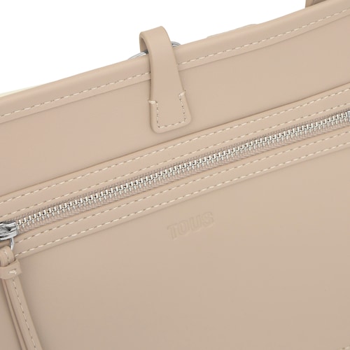 Capazo mediano reversible arena TOUS Double Way Manifesto