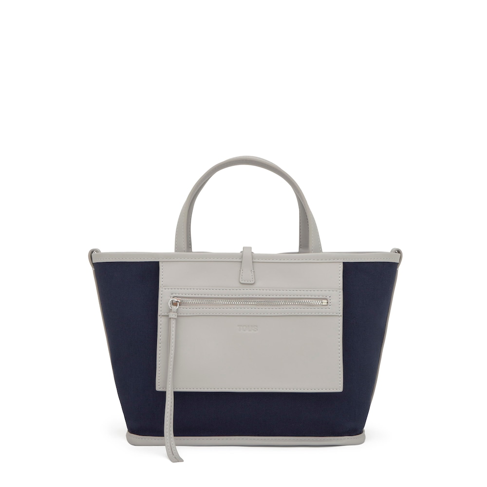 Średnia szarobrązowa dwustronna Torba z rączkami TOUS Double Way Bear